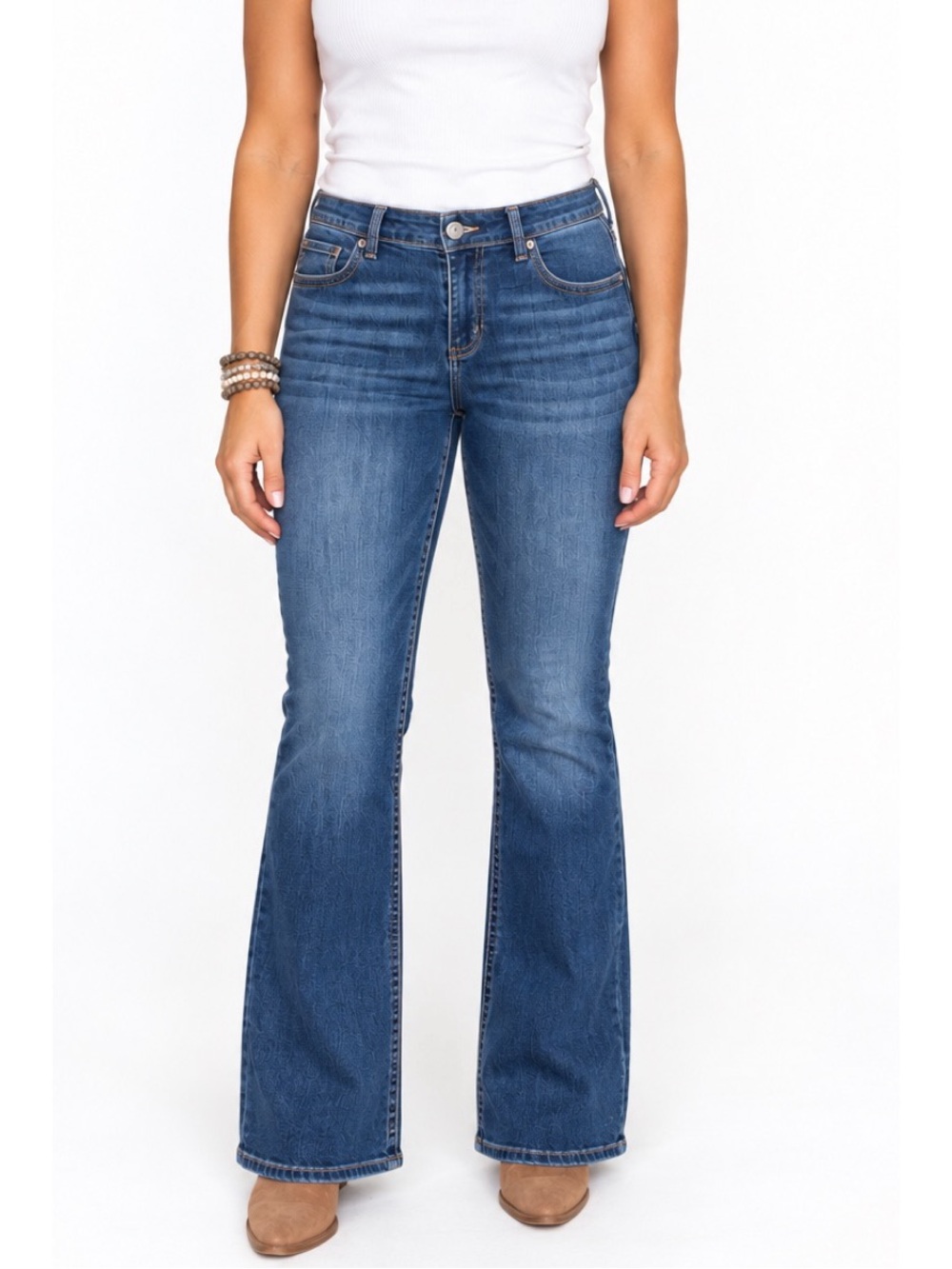Maurices Size 8 Regular Blue Bootcut Jeans